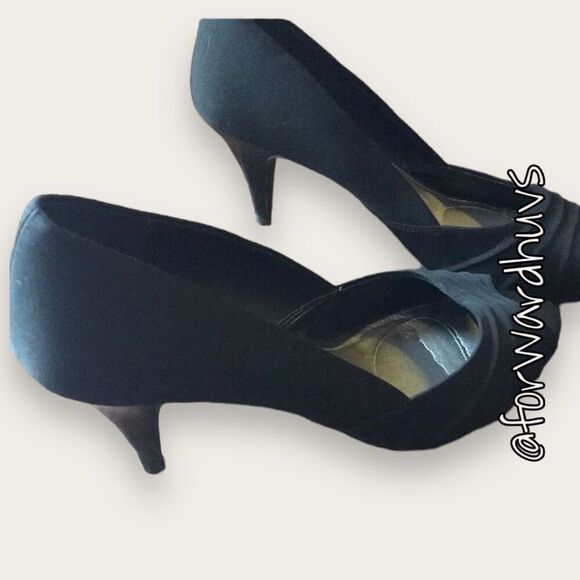 Coach and Four Peep Toe Heels Size 8 - Picture 5 of 12